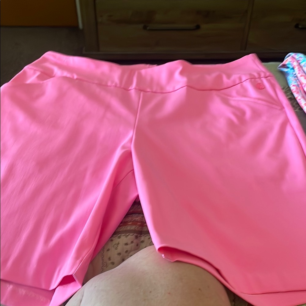 Women's Pink Athletic Shorts